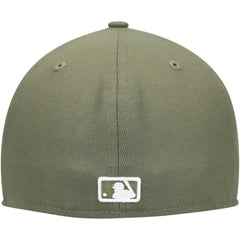 Boston Red Sox New Era White Logo 59FIFTY Fitted Hat - MLB