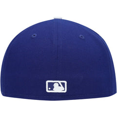 Los Angeles Dodgers New Era White Logo 59FIFTY Fitted Hat - MLB