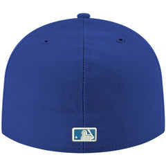 Chicago Cubs New Era White Logo 59FIFTY Fitted Hat - MLB