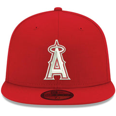 Los Angeles Angels New Era White Logo 59FIFTY Fitted Hat - MLB