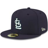 St. Louis Cardinals New Era White Logo 59FIFTY Fitted Hat - MLB