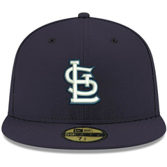St. Louis Cardinals New Era White Logo 59FIFTY Fitted Hat - MLB