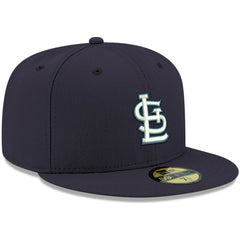 St. Louis Cardinals New Era White Logo 59FIFTY Fitted Hat - MLB
