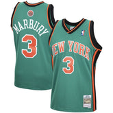 Stephon Marbury New York Knicks 2006/07 Hardwood Classics Swingman Jersey Green - NBA