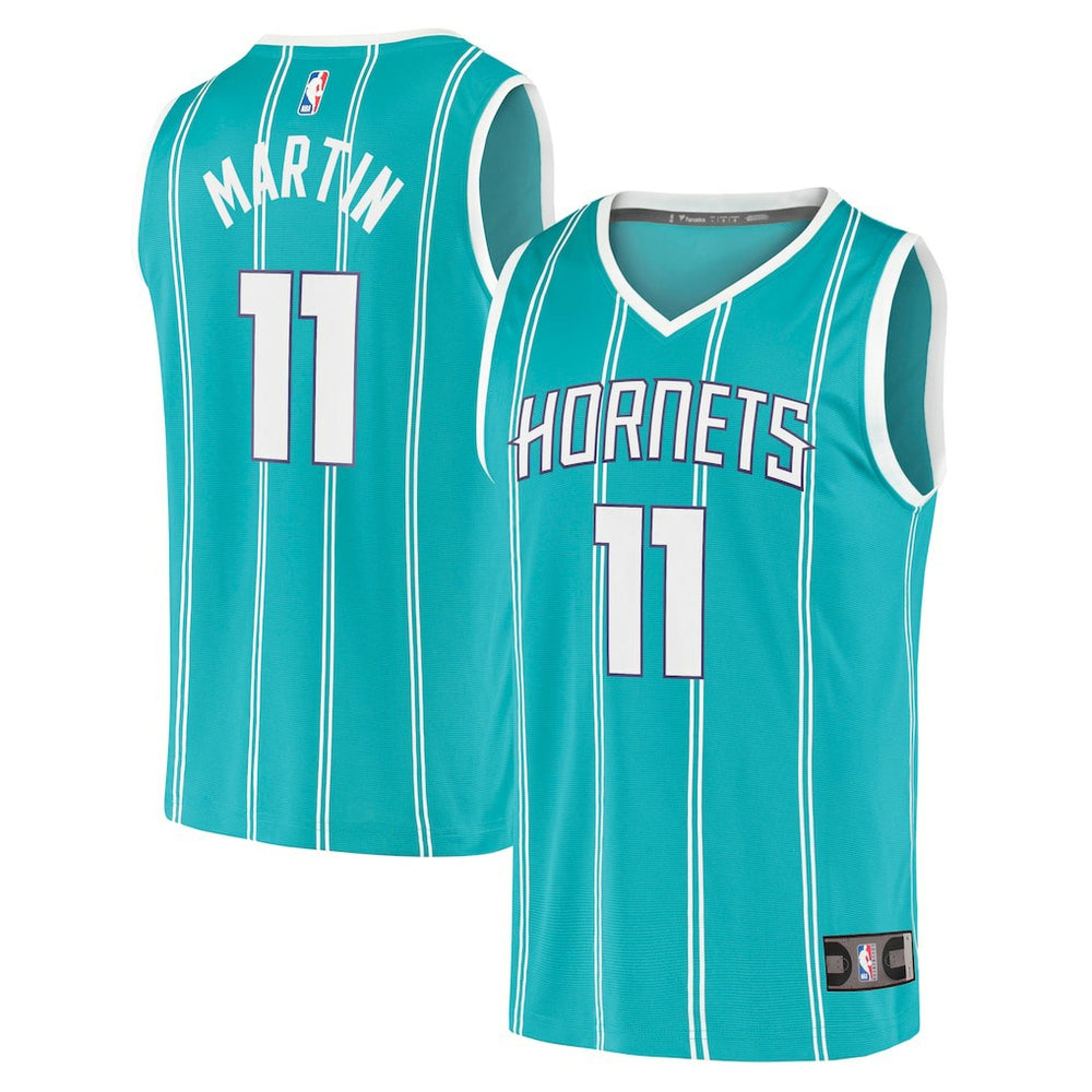 Cody Martin Charlotte Hornets Fast Break Replica Jersey Icon Edition Teal - NBA