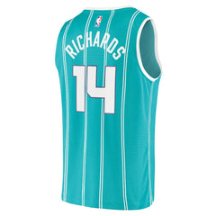 Nick Richards Charlotte Hornets Fast Break Replica Jersey Icon Edition Teal - NBA