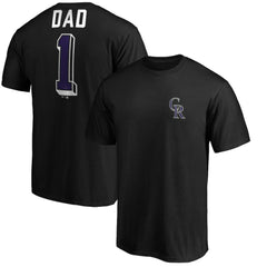 Colorado Rockies Number One Dad T-Shirt - MLB