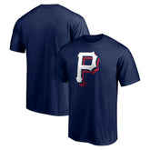 Pittsburgh Pirates Red White and Team T-Shirt - MLB