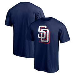 San Diego Padres Red White and Team T-Shirt - MLB
