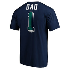 Seattle Mariners Number One Dad T-Shirt - MLB