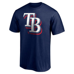 Tampa Bay Rays Red White and Team T-Shirt - MLB