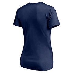 Kansas City Royals Women's Red White and Team V-Neck T-Shirt - MLB