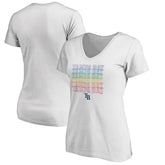 Tampa Bay Rays Women's City Pride V-Neck T-Shirt - MLB