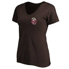 San Diego Padres Women's Mother's Day V-Neck T-Shirt - MLB