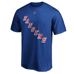Mika Zibanejad New York Rangers Fanatics Big & Tall Name & Number T-Shirt - Blue - NHL