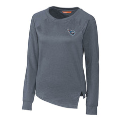 Tennessee Titans Cutter & Buck Women's Jackson Pullover Sweatshirt Heathered Navy | NFL