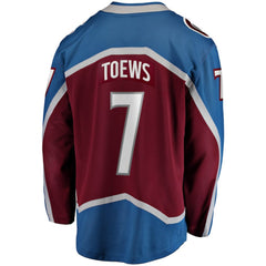 Devon Toews Colorado Avalanche Fanatics Home Breakaway Player Jersey - Burgundy - NHL