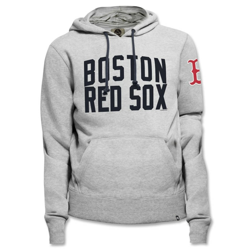 Boston Red Sox '47 Gamebreak Cross Check Pullover Hoodie - MLB