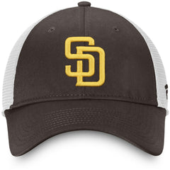 San Diego Padres Fanatics Team Core Unstructured Trucker Adjustable Hat - MLB