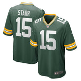 Bart Starr Green Bay Packers Retired Player Game Jersey Green | Nike for Sale