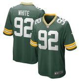 Reggie White Green Bay Packers Retired Player Game Jersey Green | Nike for Sale