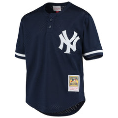 Derek Jeter New York Yankees Mitchell & Ness Youth Cooperstown Collection Mesh Batting Practice Jersey - MLB
