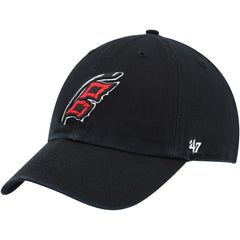 Carolina Hurricanes '47 Alternate Logo Clean Up Adjustable Hat - Black - NHL