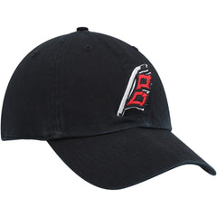 Carolina Hurricanes '47 Alternate Logo Clean Up Adjustable Hat - Black - NHL