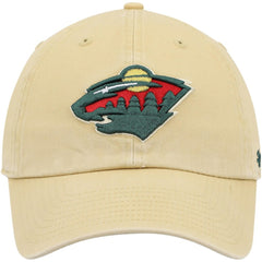 Minnesota Wild '47 Clean Up Adjustable Hat - Gold - NHL