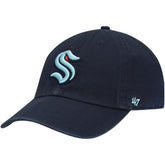 Seattle Kraken '47 Clean Up Adjustable Hat - Deep Sea Blue - NHL