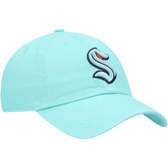 Seattle Kraken '47 Logo Clean Up Adjustable Hat - Light Blue - NHL