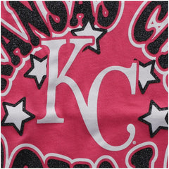 Kansas City Royals New Era Girls Youth Jersey Stars V-Neck T-Shirt - MLB