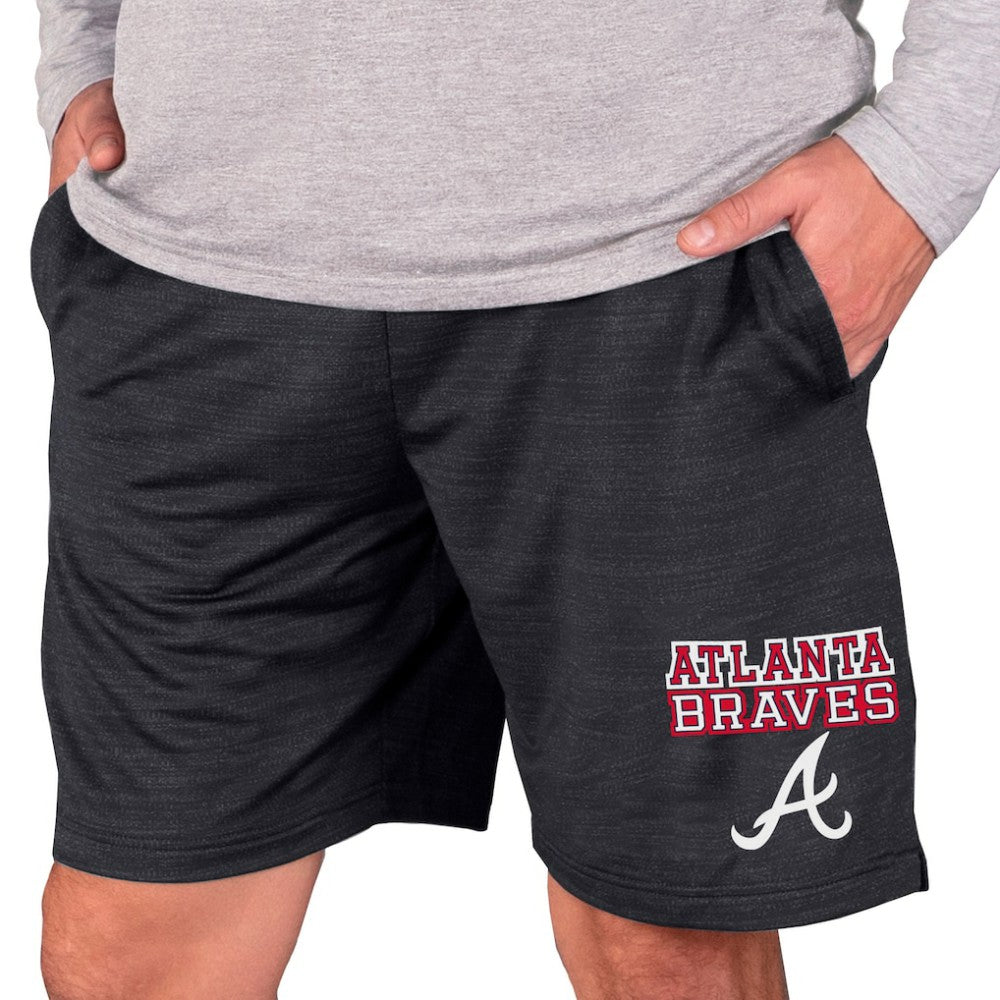 Atlanta Braves Concepts Sport Bullseye Knit Jam Shorts - MLB