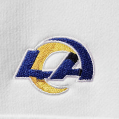 Los Angeles Rams Vineyard Vines Women's Shep Shirt Quarter-Zip Sweatshirt White | NFL