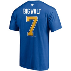 Keith Tkachuk St. Louis Blues Fanatics Authentic Stack Retired Player Nickname & Number T-Shirt - Blue - NHL