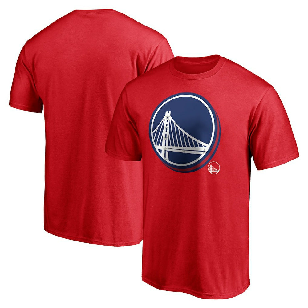 Golden State Warriors Red White & Team T-Shirt Red - NBA