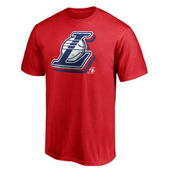 Los Angeles Lakers Red White & Team T-Shirt Red - NBA