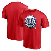 New York Knicks Red White & Team T-Shirt Red - NBA
