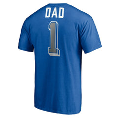 Dallas Mavericks Number One Dad T-Shirt Royal - NBA