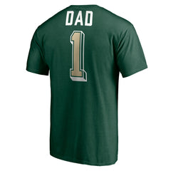 Milwaukee Bucks Number One Dad T-Shirt Green - NBA
