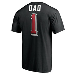 Portland Trail Blazers Number One Dad T-Shirt Black - NBA