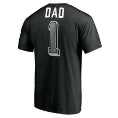 San Antonio Spurs Number One Dad T-Shirt Black - NBA