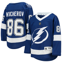 Nikita Kucherov Tampa Bay Lightning Youth Home Replica Player Jersey - Blue - NHL