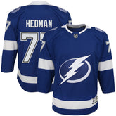Victor Hedman Tampa Bay Lightning Youth Home Premier Player Jersey - Blue - NHL