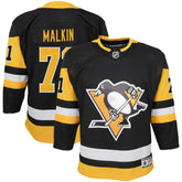 Evgeni Malkin Pittsburgh Penguins Youth Home Premier Player Jersey - Black - NHL