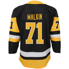 Evgeni Malkin Pittsburgh Penguins Youth Home Premier Player Jersey - Black - NHL
