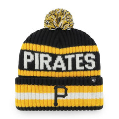 Pittsburgh Pirates '47 Bering Cuffed Knit Hat with Pom - MLB