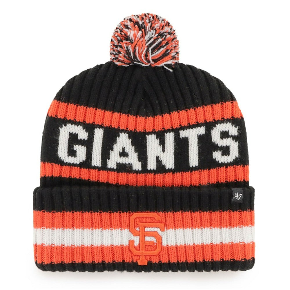 San Francisco Giants '47 Bering Cuffed Knit Hat with Pom - MLB