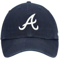 Atlanta Braves '47 Youth Team Logo Clean Up Adjustable Hat - MLB