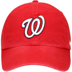 Washington Nationals '47 Youth Team Logo Clean Up Adjustable Hat - MLB